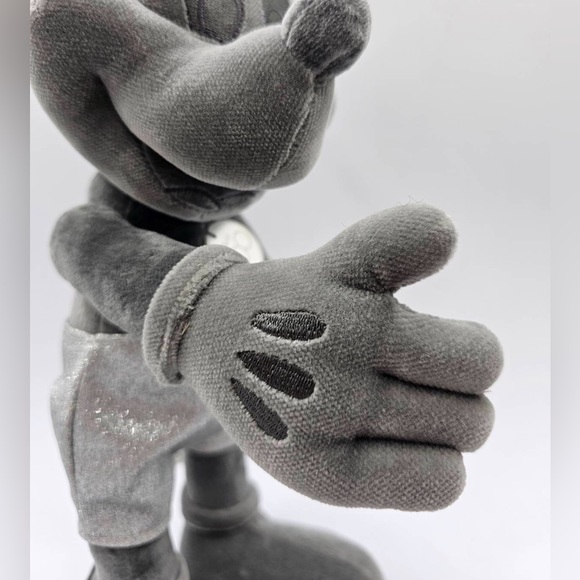 Disney 100 Steiff - Platinum Mickey Mouse 12" Collectible Teddy Bear - Picture 9 of 15